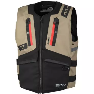 Macna Mutv-1 Taupe Black Motorcycle жилет