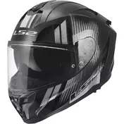 LS2 FF817 CHALLENGER II NITRO Full Face Motorcycle Мотошлем Black Grey