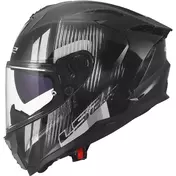 LS2 FF817 CHALLENGER II NITRO Full Face Motorcycle Мотошлем Black Grey