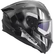 LS2 FF817 CHALLENGER II NITRO Full Face Motorcycle Мотошлем Black Grey