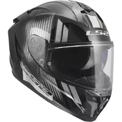 LS2 FF817 CHALLENGER II NITRO Full Face Motorcycle Мотошлем Black Grey