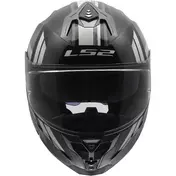 LS2 FF817 CHALLENGER II NITRO Full Face Motorcycle Мотошлем Black Grey