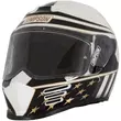 Simpson Speed 2206 Мотошлем American White Gold Белый (размер: s)