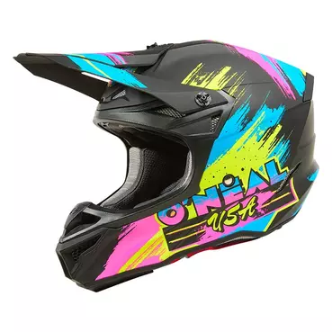 O Neal 5srs Polyacrylite Reseda V.26 Мотошлем Neon Розовый