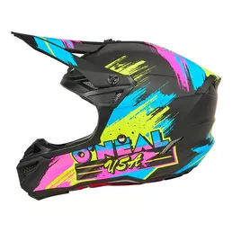 O Neal 5srs Polyacrylite Reseda V.26 Мотошлем Neon Розовый