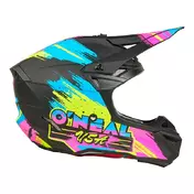 O Neal 5srs Polyacrylite Reseda V.26 Мотошлем Neon Розовый
