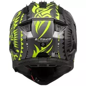 LS2 MX702 PIONEER 2 RANGI Off-Road Full Face Motorcycle Мотошлем Fluorescent Yellow
