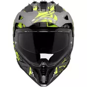 LS2 MX702 PIONEER 2 RANGI Off-Road Full Face Motorcycle Мотошлем Fluorescent Yellow