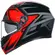Agv K3 COMPOUND Integral Motorcycle Мотошлем Black Red