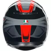 Agv K3 COMPOUND Integral Motorcycle Мотошлем Black Red
