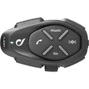 CellularLine LINK HD Single Bluetooth Motorcycle Intercom - 40mm HD Speakers