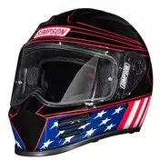 Simpson Speed 2206 Americana Classic Мотошлем Black Черный