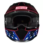 Simpson Speed 2206 Americana Classic Мотошлем Black Черный