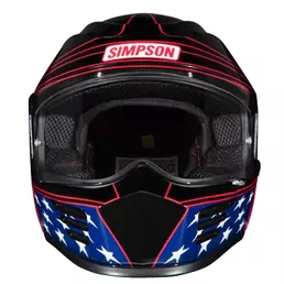 Simpson Speed 2206 Americana Classic Мотошлем Black Черный