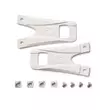 Replacement Sidi 131 CENTRAL STRAP CF2 White (размер: 40-43)
