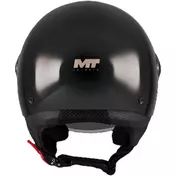 Mt Мотошлемs Street S Pure A1 Jet Motorcycle Мотошлем, Gloss Black
