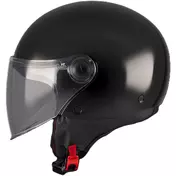 Mt Мотошлемs Street S Pure A1 Jet Motorcycle Мотошлем, Gloss Black