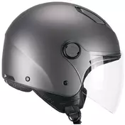Ska-P LUKE MONO Jet Motorcycle Мотошлем, Satin Anthracite