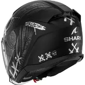 Shark SKWAL JET SHIEVER Jet Motorcycle Мотошлем Mat Black Anthracite Silver