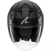 Shark SKWAL JET SHIEVER Jet Motorcycle Мотошлем Mat Black Anthracite Silver