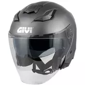 Givi X31 HPS Jet Motorcycle Мотошлем, Matt Titanium