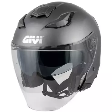 Givi X31 HPS Jet Motorcycle Мотошлем, Matt Titanium