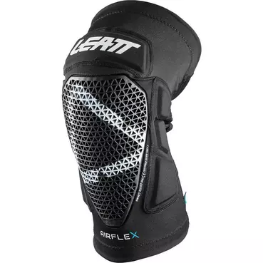 Leatt AirFlex Pro Cross Enduro Motorcycle Knee Pads Black