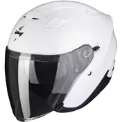 Jet Scorpion EXO-230 Solid White Motorcycle Мотошлем