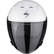 Jet Scorpion EXO-230 Solid White Motorcycle Мотошлем