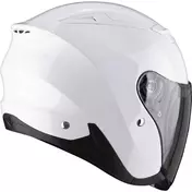Jet Scorpion EXO-230 Solid White Motorcycle Мотошлем