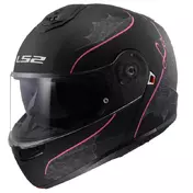 Ls2 Ff908 Strobe 2 Lux Modular Мотошлем Black Matt Pink Розовый