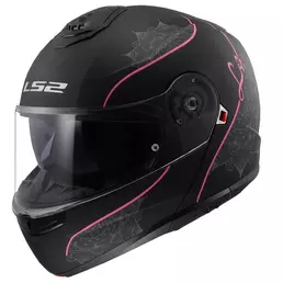 Ls2 Ff908 Strobe 2 Lux Modular Мотошлем Black Matt Pink Розовый
