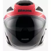 Blauer JJ01 Jet Motorcycle Мотошлем Double Graphic визор White Black Red