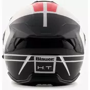 Blauer JJ01 Jet Motorcycle Мотошлем Double Graphic визор White Black Red