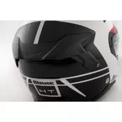 Blauer JJ01 Jet Motorcycle Мотошлем Double Graphic визор White Black Red