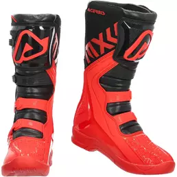 Acerbis X-TEAM Motocross Enduro мотоботинки Red Black