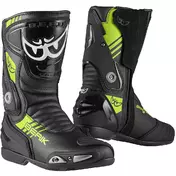 Berik SHAFT 3.0 1448-BK Black Fluorescent Yellow Racing Motorcycle мотоботинки