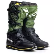 Cross Off Road Motorcycle мотоботинки Tcx X-BLAST Black Green Yellow