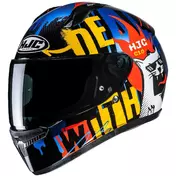 HJC C10 FOP MC23 Full Face Motorcycle Мотошлем for Kids