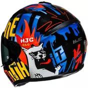 HJC C10 FOP MC23 Full Face Motorcycle Мотошлем for Kids
