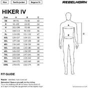 Rebelhorn HIKER IV Motorcycle мотокуртка Black Grey Fluorescent Yellow