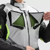 Rebelhorn HIKER IV Motorcycle мотокуртка Black Grey Fluorescent Yellow