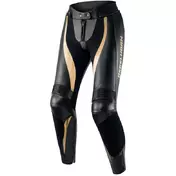 Rebelhorn REBEL Lady Black Gold Women's Leather Motorcycle мотоштаны