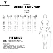 Rebelhorn REBEL Lady Black Gold Women's Leather Motorcycle мотоштаны