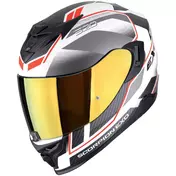 Scorpion EXO 520 EVO AIR LENA Full Face Motorcycle Мотошлем Matt White Red