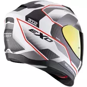 Scorpion EXO 520 EVO AIR LENA Full Face Motorcycle Мотошлем Matt White Red