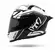 Berik FF871 Racing Full Face Motorcycle Мотошлем Black White