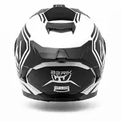 Berik FF871 Racing Full Face Motorcycle Мотошлем Black White