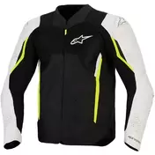 Alpinestars AST V3 AIR Motorcycle мотокуртка Black Silver Fluorescent Yellow