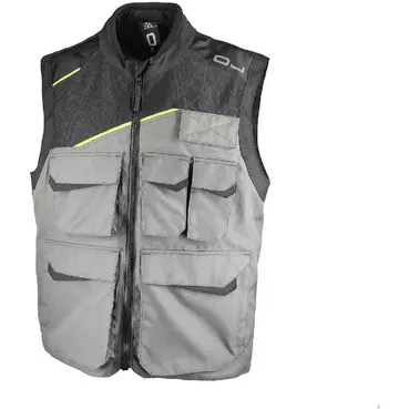 Oj Atmospheres Moto Multi-pocket жилет J278 ADAPT Gray
